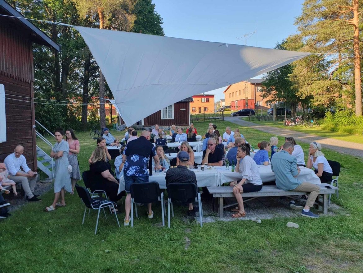 Sommarfest på Umeåkontoret